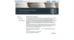 Desktop Screenshot of goldfieldlaw.com